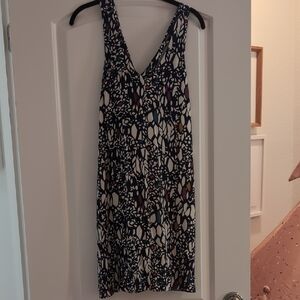 Chic Colorful Patterned Mini Dress